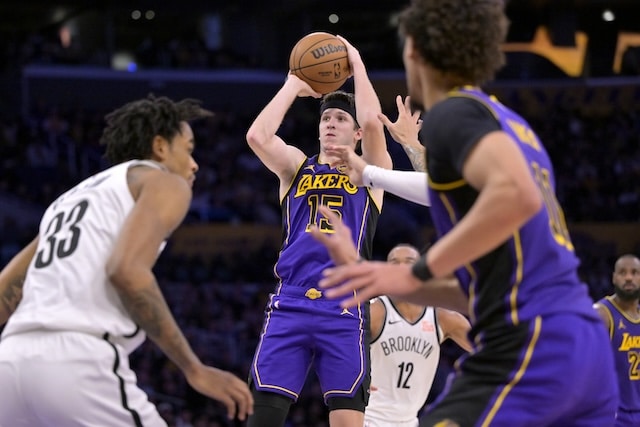 Austin Reaves, Jaxson Hayes, Lakers, Nets