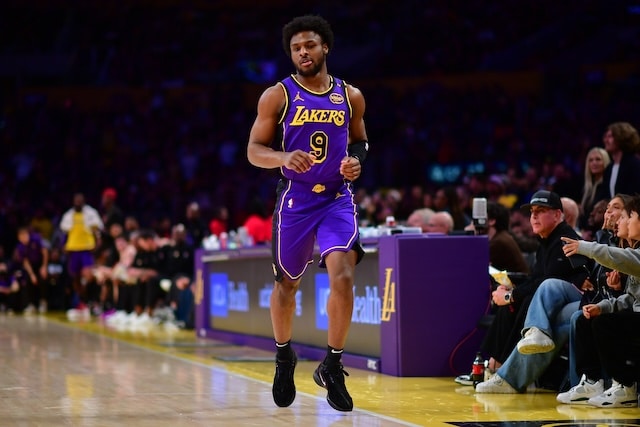 Bronny James, Lakers