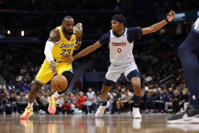 LeBron James, Lakers, Wizards