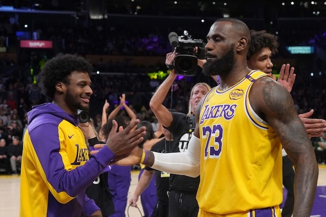 LeBron James, Brinny James, Lakers