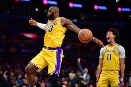 LeBron James, Jaxson Hayes, Lakers, Heat