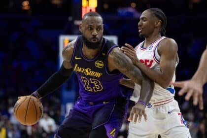 LeBron James, Tyrese Maxey, Lakers, Sixers