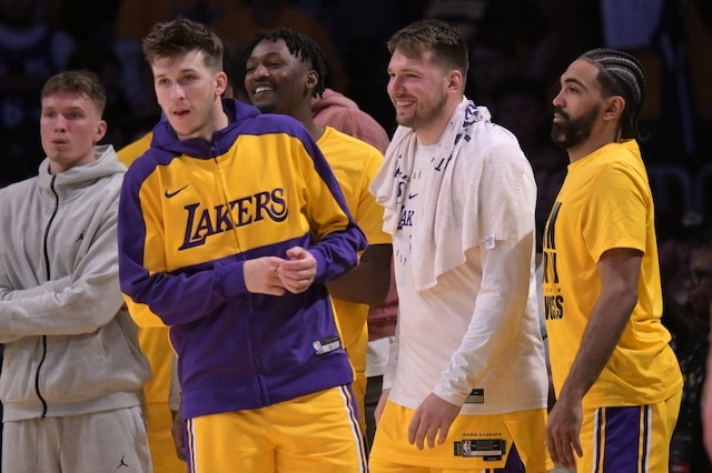 Austin Reaves, Luka Doncic, Lakers