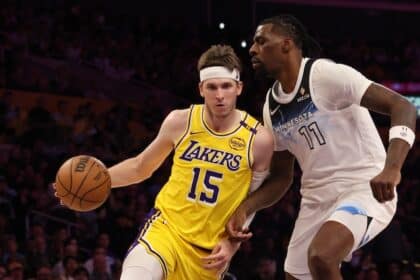 Austin Reaves, Naz Reid, Lakers, Timberwolves