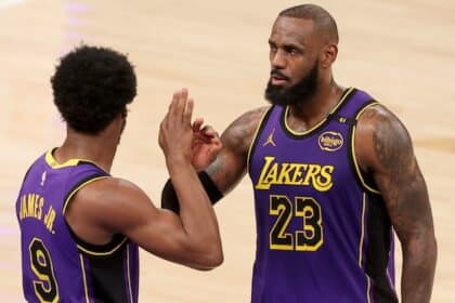 LeBron James, Bronny James, Lakers
