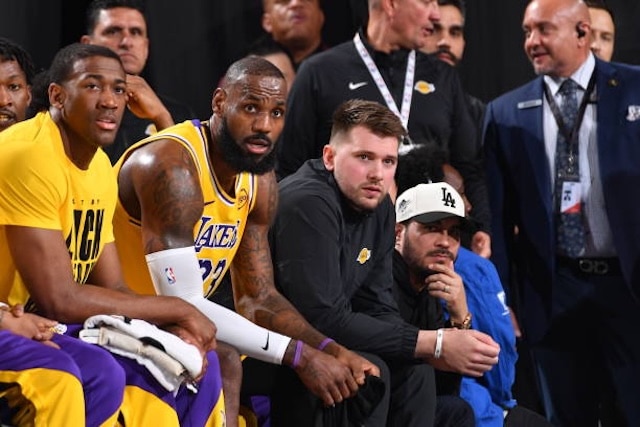 LeBron James, Luka Doncic, Lakers