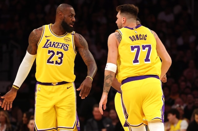 Luka Doncic, LeBron James, Lakers, Timberwolves