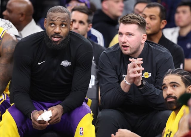 LeBron James, Luka Doncic, Lakers