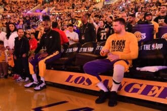 Luka Doncic, LeBron James, Lakers