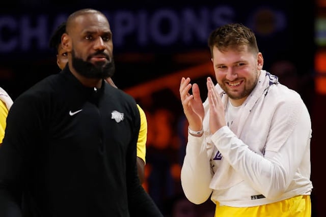 Luka Doncic, LeBron James, Lakers