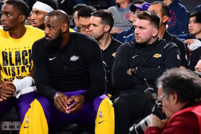 LeBron James, Luka Doncic, Lakers