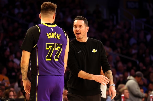 JJ Redick, Luka Doncic, Lakers