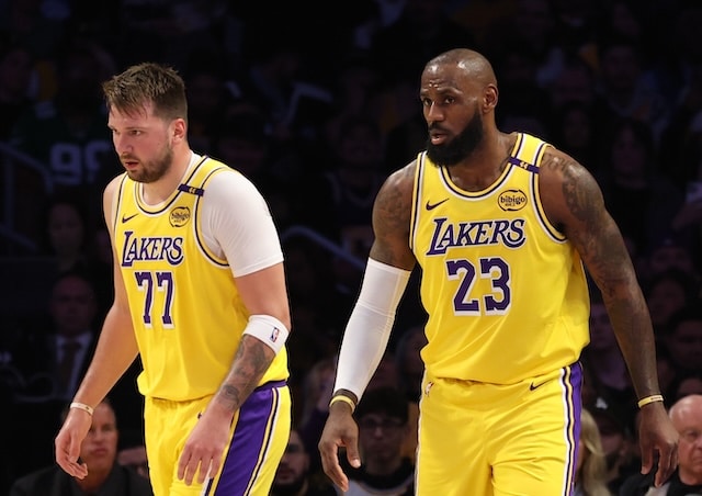 LeBron James, Luka Doncic, Lakers