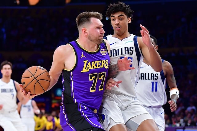 Luka Doncic, Max Christie, Lakers, Mavericks