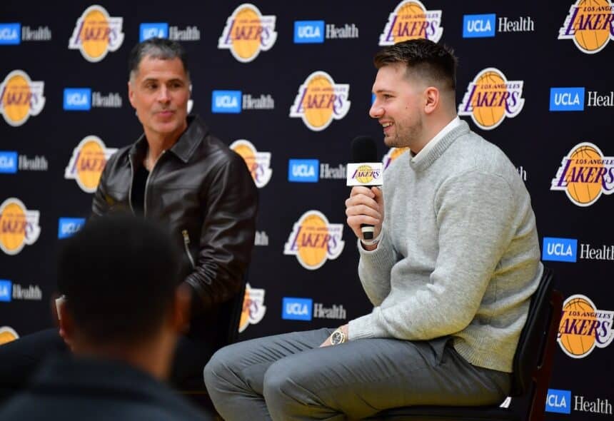 Rob Pelinka, Luka Doncic, Lakers