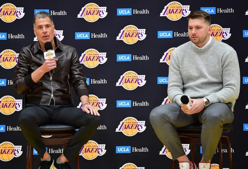 Rob Pelinka, Luka Doncic, Lakers