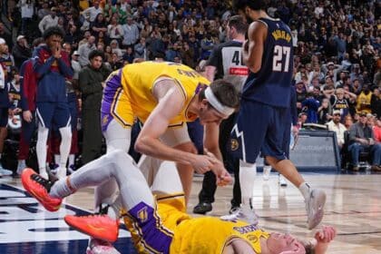 Austin Reaves, Dalton Knecht, Lakers