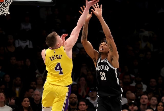 Recap: Shorthanded Lakers Suffer Disappointing Loss To Nets