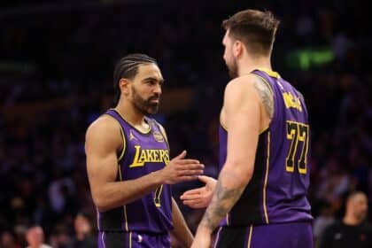 Gabe Vincent, Luka Doncic, Lakers