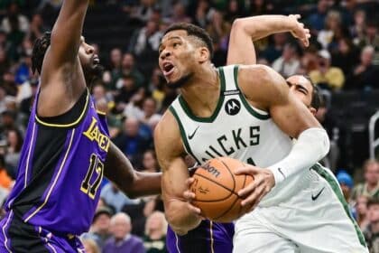 Giannis Antetokounmpo, Bucks, Lakers, Dorian Finney-Smith