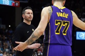 JJ Redick, Luka Doncic, Lakers