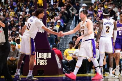 Luka Doncic, Jaxson Hayes, Lakers
