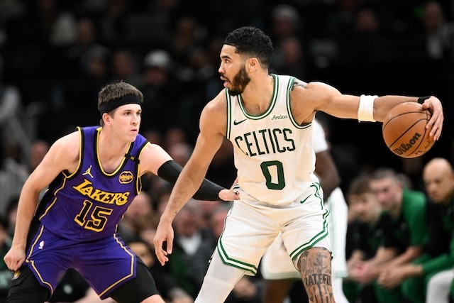 Jayson Tatum, Austin Reaves, Lakers, Celtics