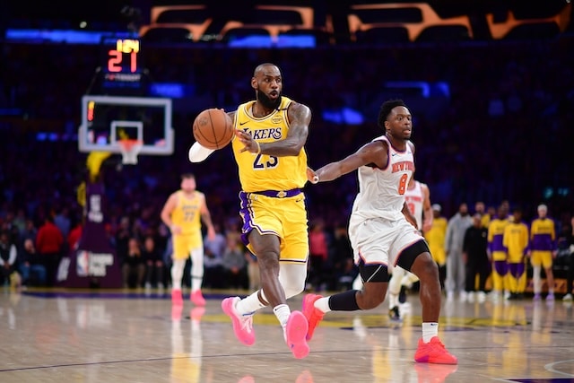 LeBron James, Lakers, Knicks