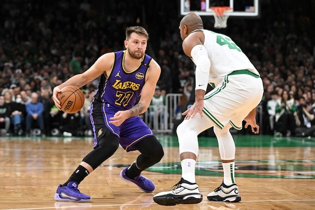 Luka Doncic Discusses Facing Celtics For First Time Since 2024 NBA ...