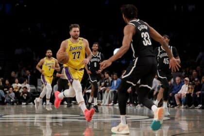 Luka Doncic, Nic Claxton, Lakers, Nets