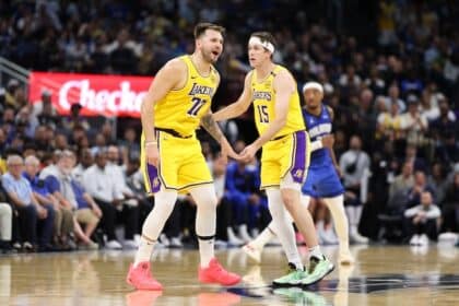 Luka Doncic, Austin Reaves, Lakers