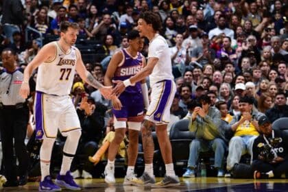 Luka Doncic, Jaxson Hayes, Lakers, Suns