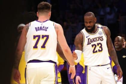 LeBron James, Luka Doncic, Lakers