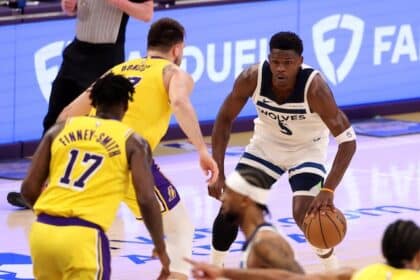 Anthony Edwards, Luka Doncic, Dorian Finney-Smith, Lakers, Timberwolves