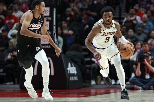 Bronny James, Lakers