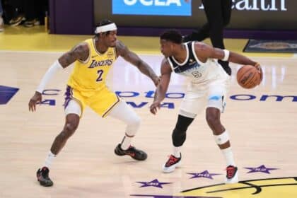 Jarred Vanderbilt, Anthony Edwards, Lakers, Timberwolves