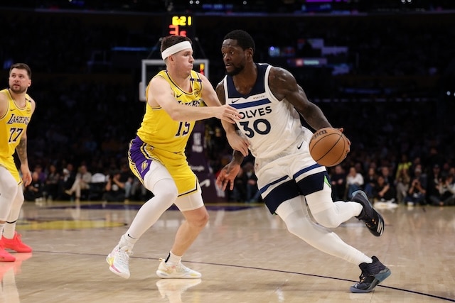 Julius Randle, Austin Reaves, Lakers, Timberwolves