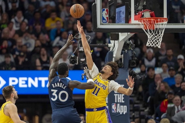 Jaxson Hayes, Lakers, Timberwolves