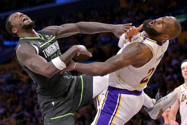 Julius Randle, LeBron James, Lakers, Timberwolves