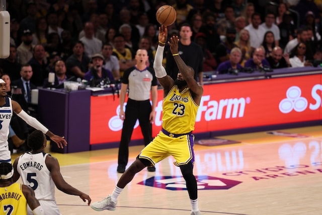 LeBron James, Lakers, Timberwolves