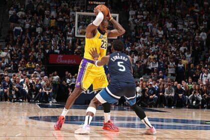 LeBron James, Anthony Edwards, Lakers, Timberwolves