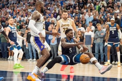 LeBron James, Anthony Edwards, Lakers, Timberwolves