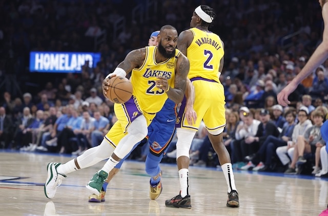 LeBron James, Jarred Vanderbilt, Lakers