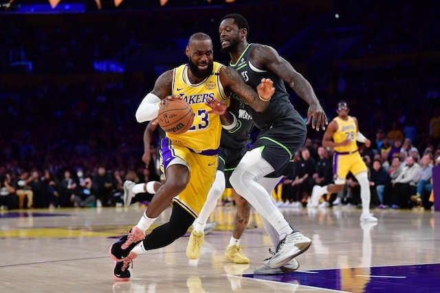 LeBron James, Julius Randle, Lakers, Timberwolves