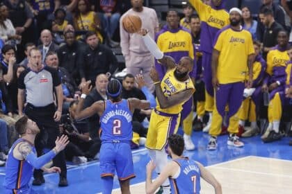 LeBron James, Shai Gilgeous-Alexander, Lakers, Thunder