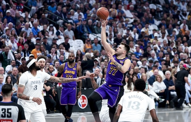 Luka Doncic, Naji Marshall, Lakers, Mavericks