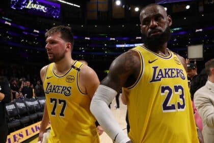 Luka Doncic, LeBron James, Lakers