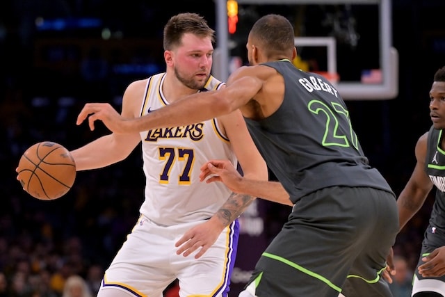 Luka Doncic, Rudy Gobert, Lakers, Timberwolves