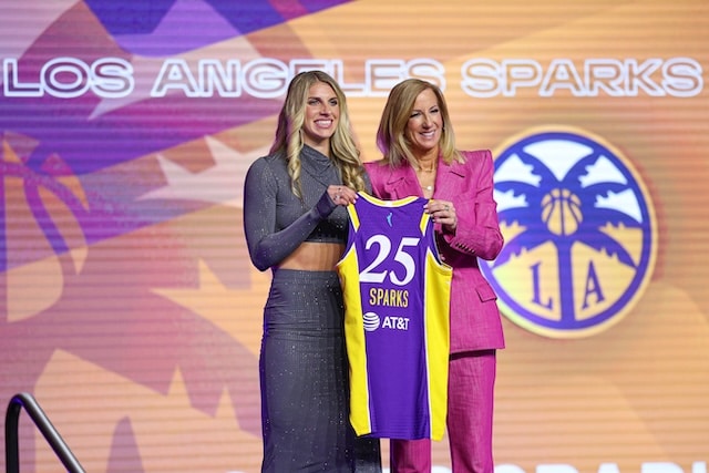 Sarah Ashlee Barker, Sparks, WNBA, Lakers, Magic Johnson