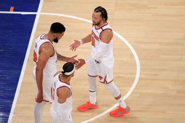 Karl-Anthony Towns, Jalen Brunson, Knicks